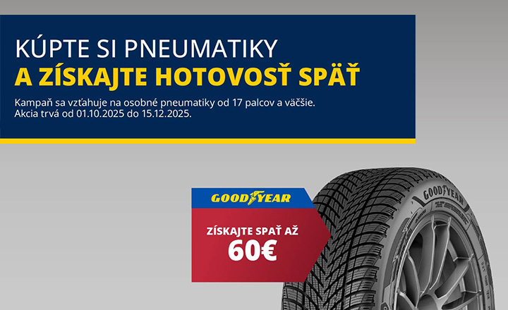 Získaj späť až do 60 €